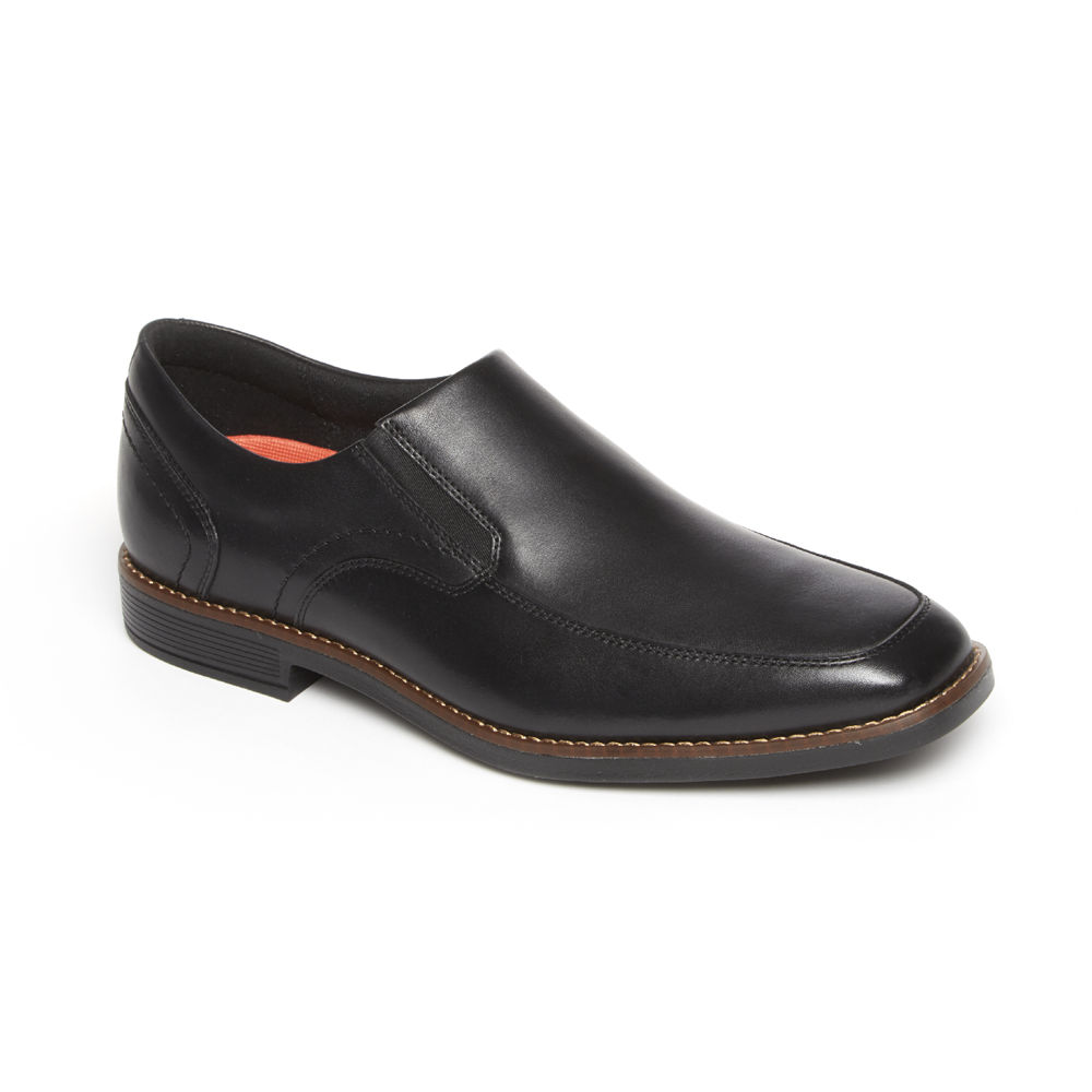 Rockport Singapore Mens Slip-On - Slayter Bike Shoe Black - CJ4932061